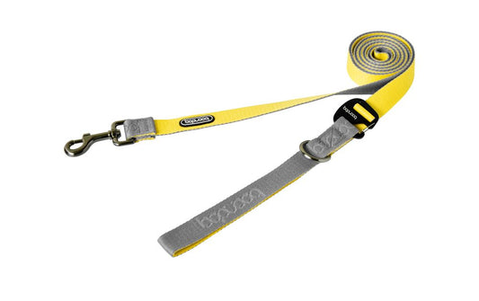 [BOONDOG] Play Leash 250 Long Lead Gray Lemon