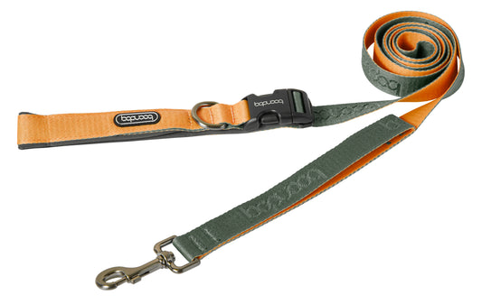 [BOONDOG] Play Leash 2.0 Khaki Orange