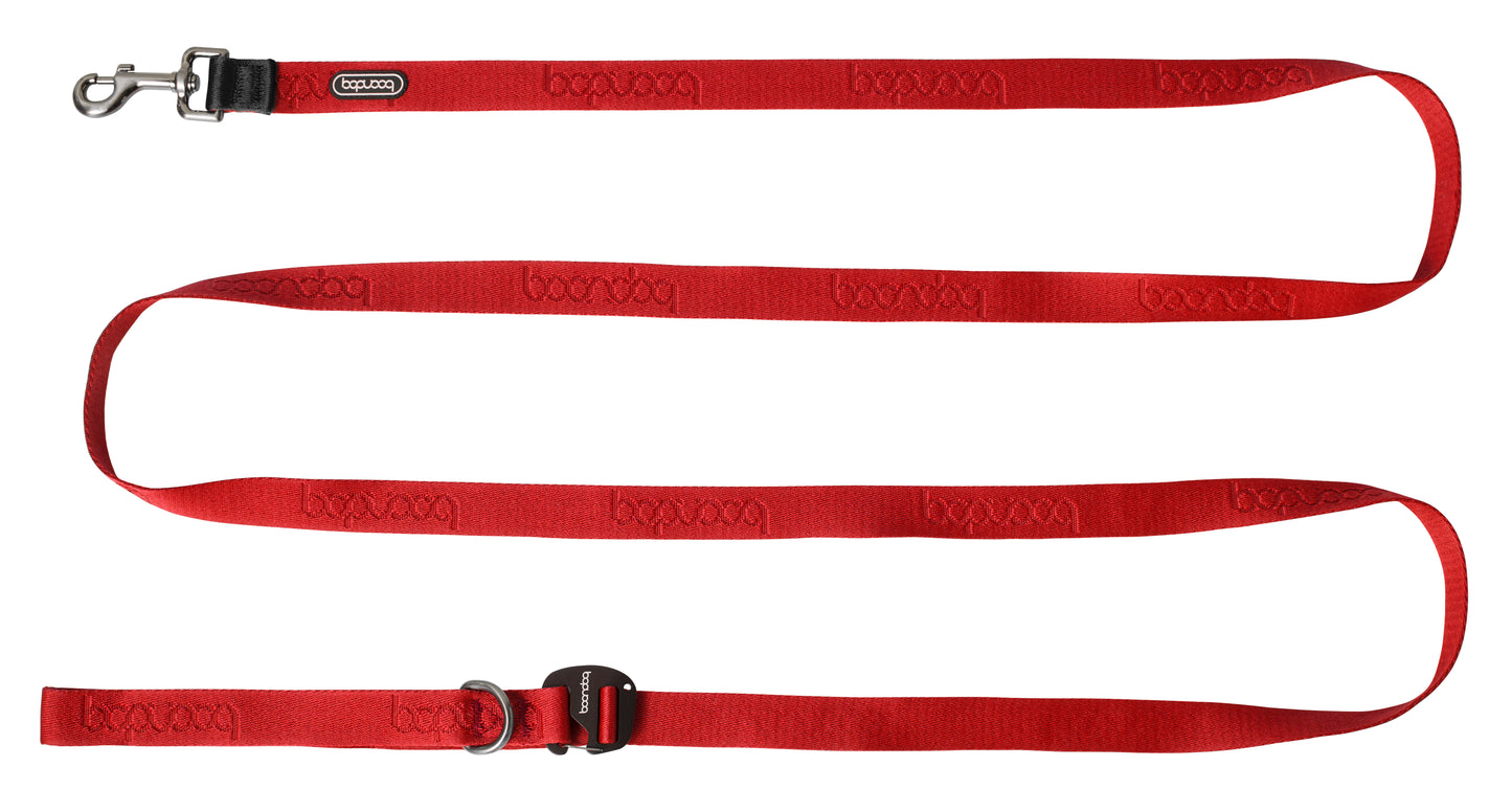 [BOONDOG] Play Leash 320 Long Lead Red