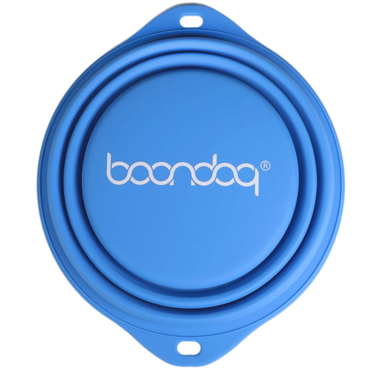 [BOONDOG] Silicone Water Bowl Aqua