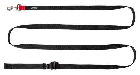 [BOONDOG] Play Leash 320 Long Lead Black