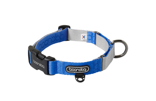 [BOONDOG] Original Martingale Collar Cream Blue