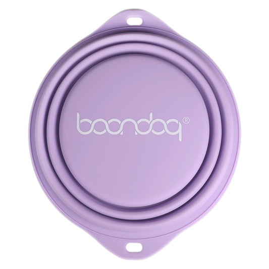 [BOONDOG] Silicone Water Bowl Purple