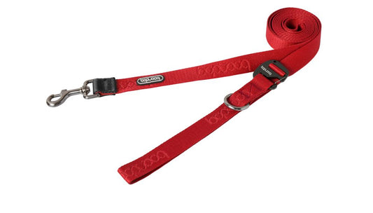 [BOONDOG] Play Leash 250 Long Lead Red