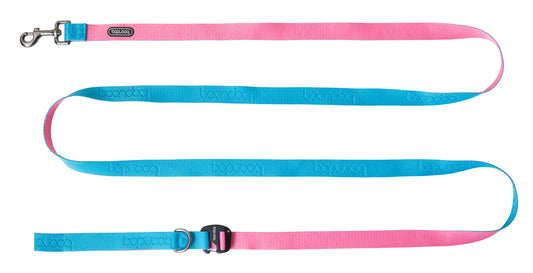 [BOONDOG] Play Leash 320 Long Lead Aqua Pink