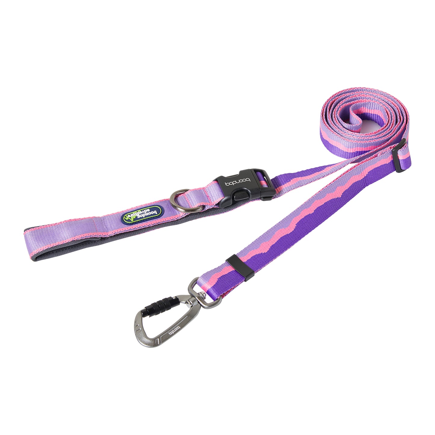 [BOONDOG] Adventure Hybrid Leash Purple