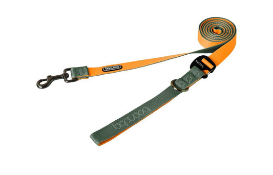 [BOONDOG] Play Leash 250 Long Lead Khaki Orange