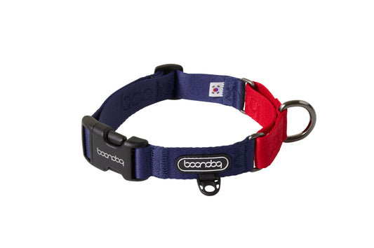 [BOONDOG] Original Martingale Collar Navy