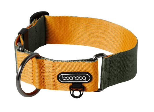 [BOONDOG] Martingale Wide Collar Khaki Orange