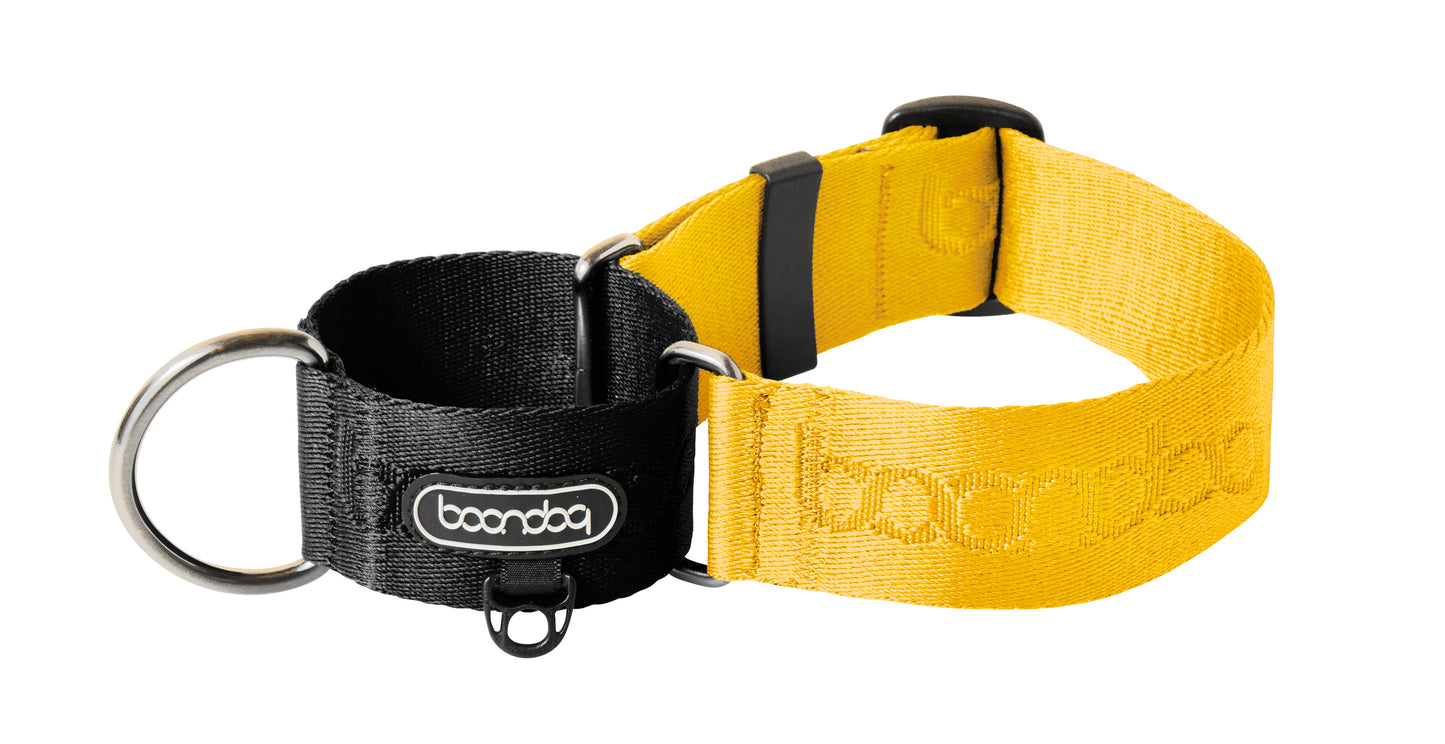 [BOONDOG] Martingale Wide Collar Yellow