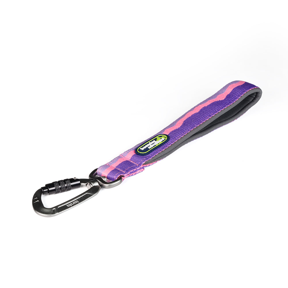 [BOONDOG] Adventure Traffic Short Leash Purple