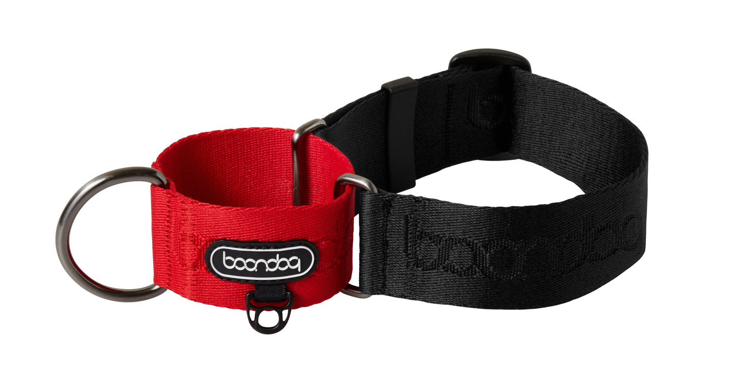 [BOONDOG] Martingale Wide Collar Black