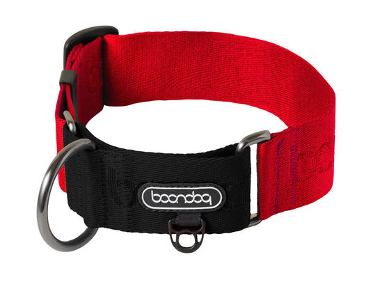 [BOONDOG] Martingale Wide Collar Red