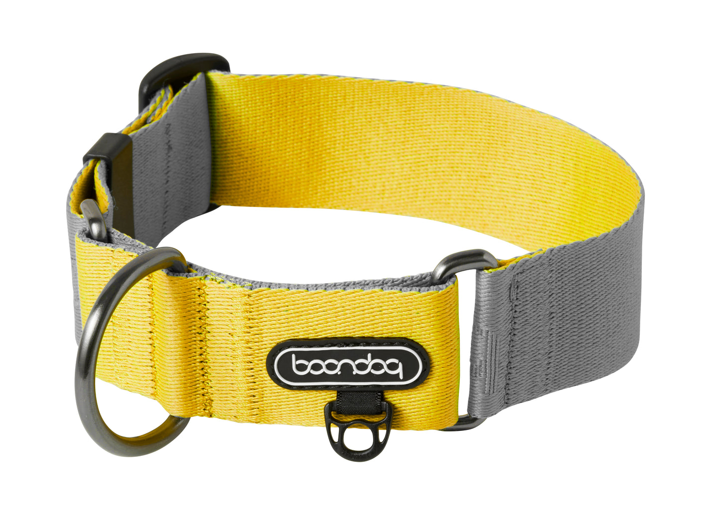 [BOONDOG] Martingale Wide Collar Gray Lemon