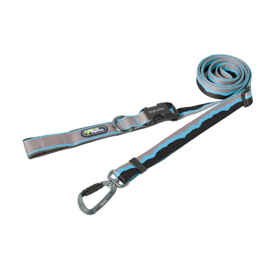 [BOONDOG] Adventure Hybrid Leash Blue