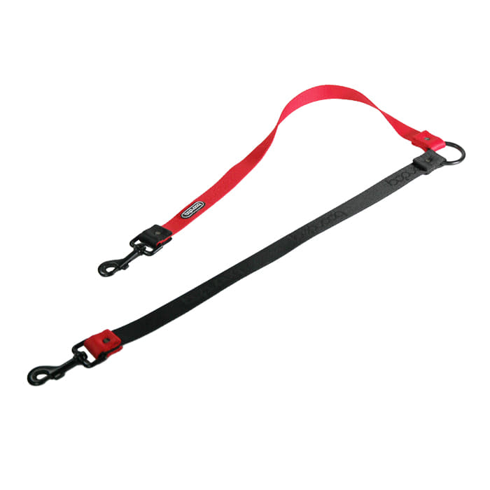 [BOONDOG] Original Twin Leash Black Red