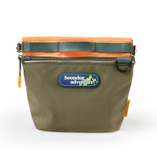 [BOONDOG] Hexagon Treat Bag Khaki - Orange