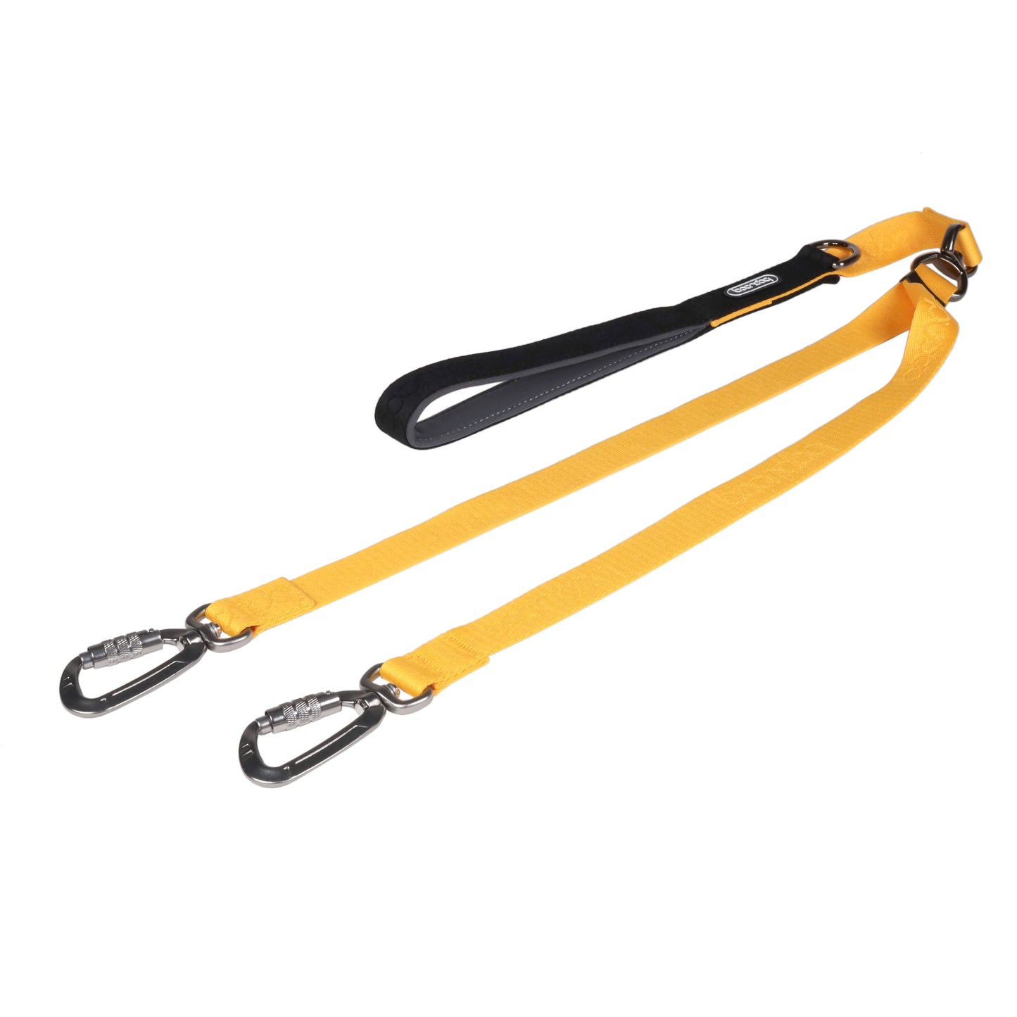 [BOONDOG] Dual Leash Yellow